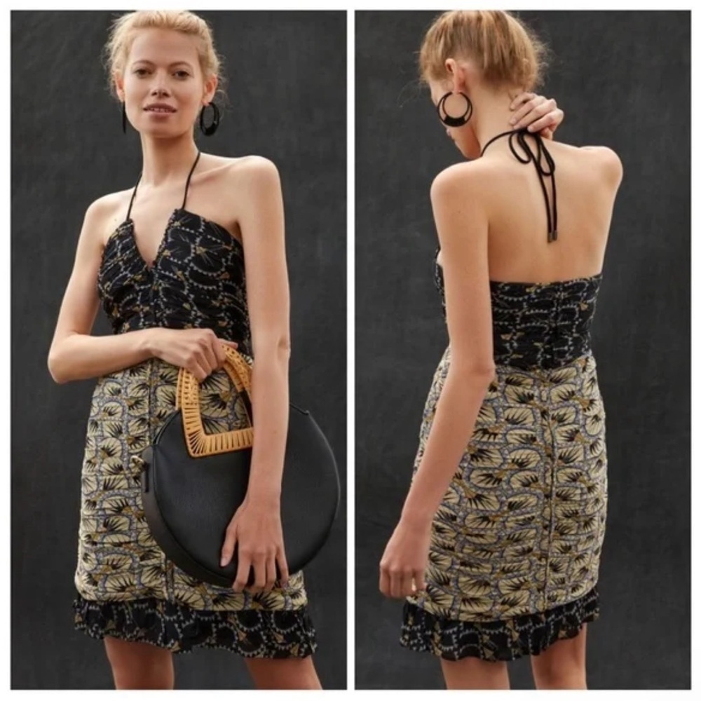 Conditions Apply Halter Bias Mini Dress NWT​